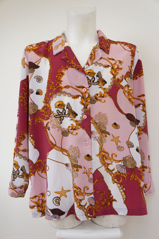Chemise chics coquillages
