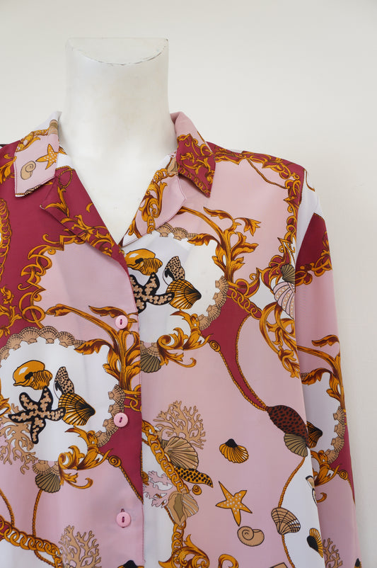 Chemise chics coquillages