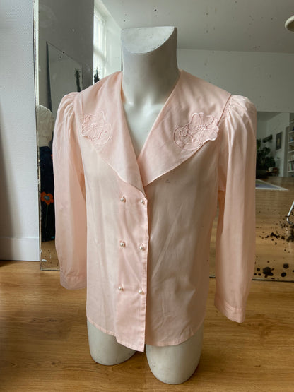 Pearl pink shirt
