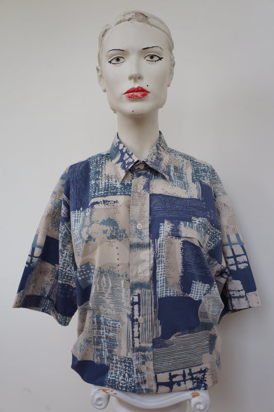 Chemise blue fields