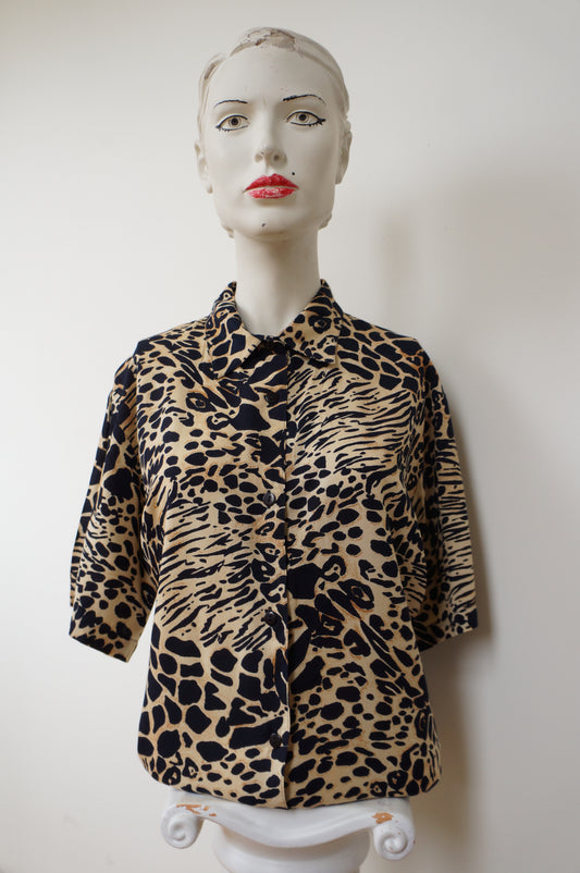 Chemise leopardo
