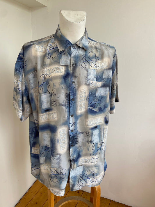 Chemise soie kingfield