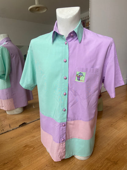 Pastel Colorblock Shirt