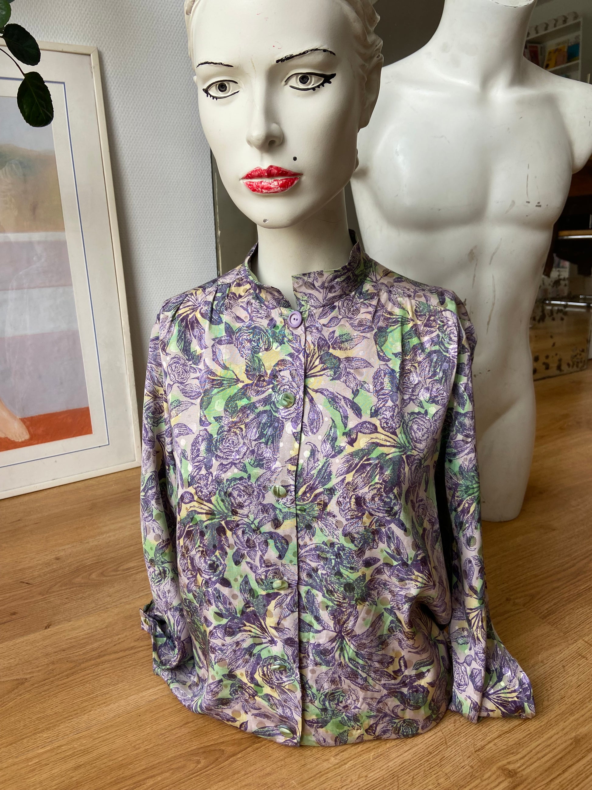 Chemise lila spots – La Chemise Club - Main Image