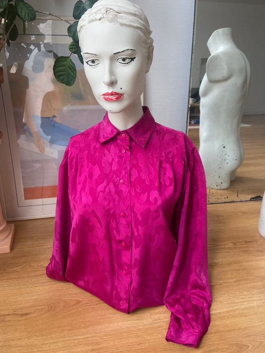 Chemise rose shocking