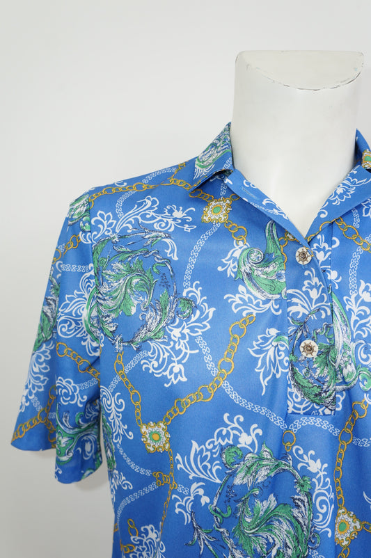 Chemise blue bling