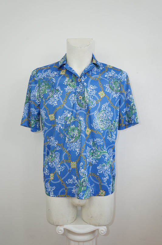 Chemise blue bling
