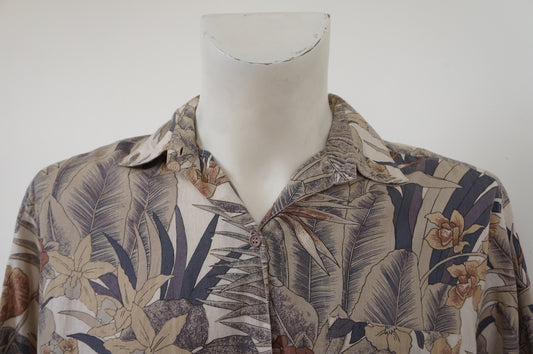 Chemise grey jungle