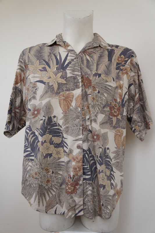 Chemise grey jungle