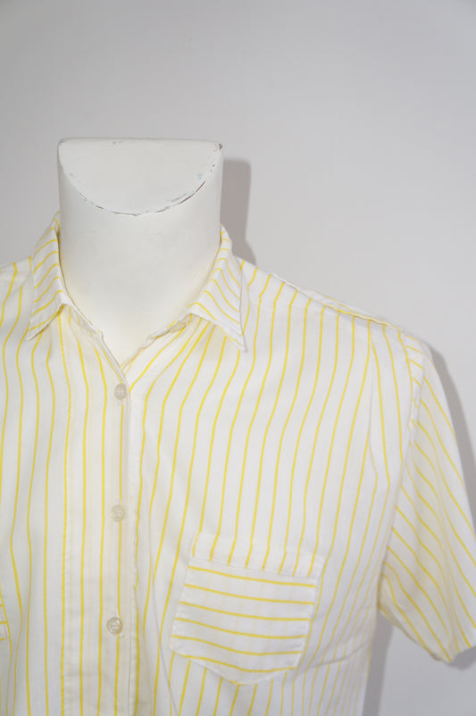 Chemise rayures croisées
