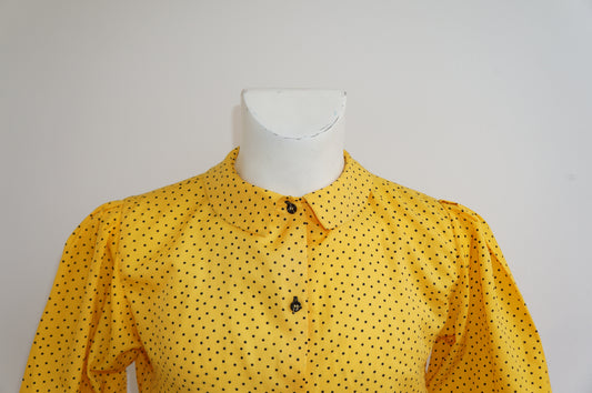 Chemise soleil à pois