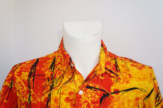 Chemise agitations tropicales