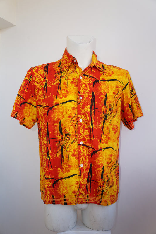 Chemise agitations tropicales