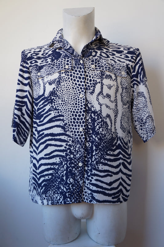 Chemise wild blue