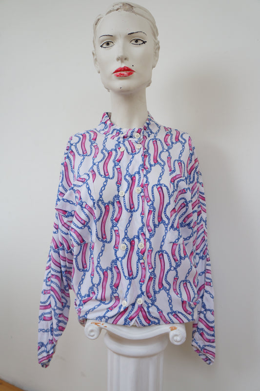 Chemise chic et chaines
