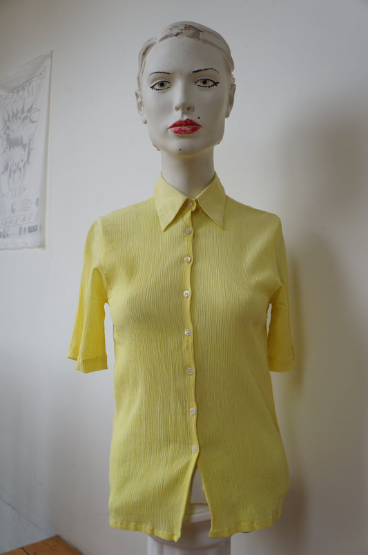 Chemise Cacharel jaune