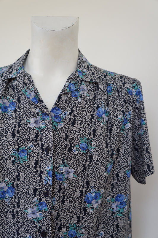 Chemise toutes fleurs