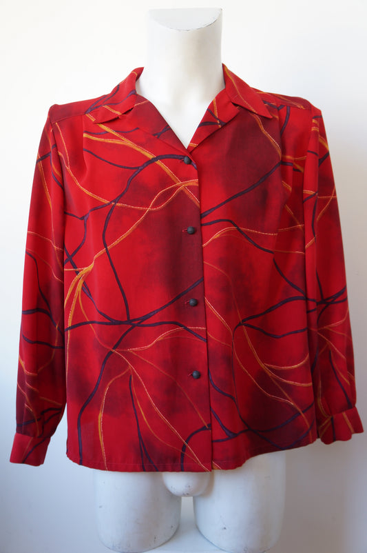 Chemise gévana rouge