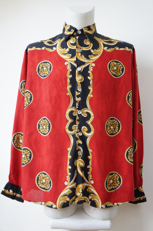 Chemise red upline