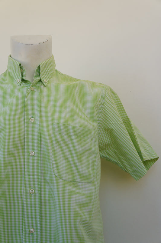 Chemise green vichy