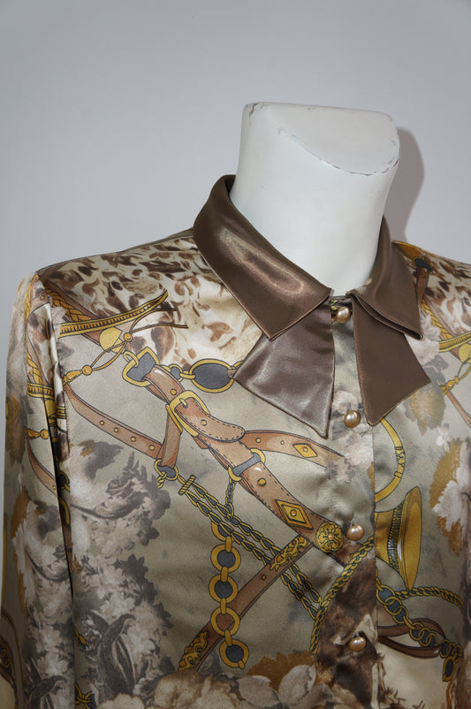Chemise chic & satin