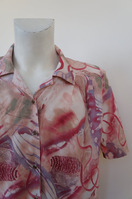 Chemise nuances de rose