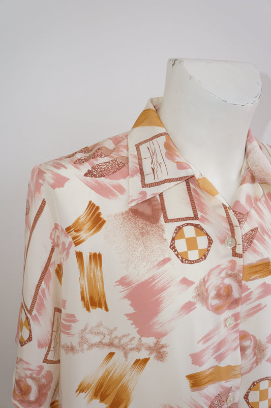 Chemise ham mustard