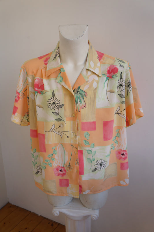 Chemise Griffon peach