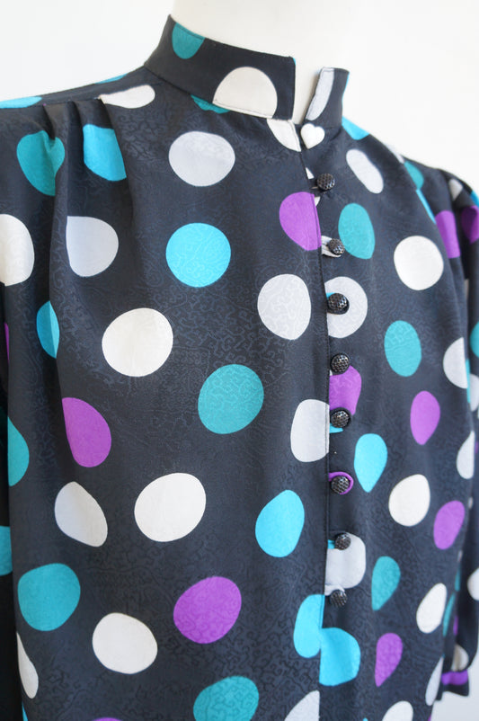 Chemise pois cœur