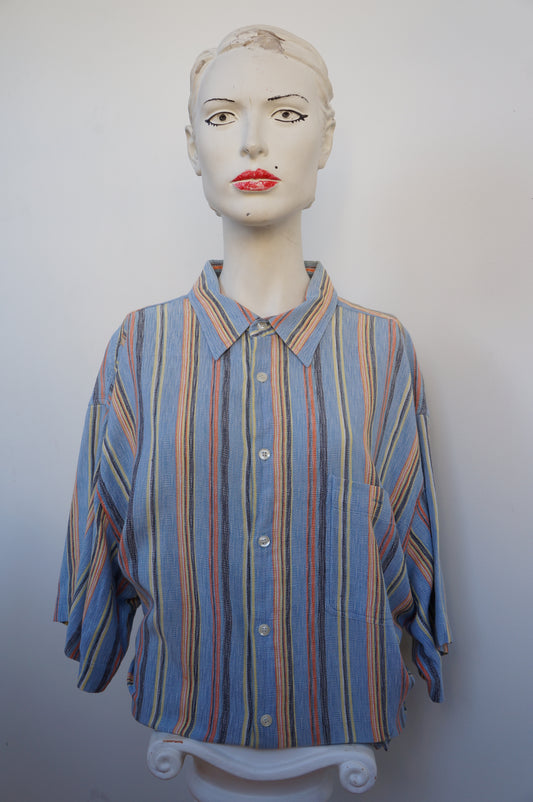 Chemise rayures pastel