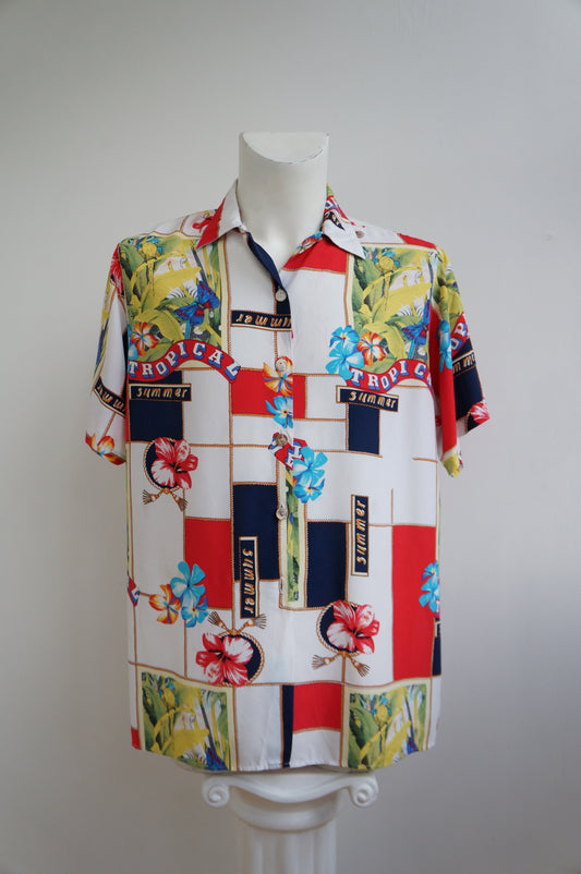 Chemise marin tropical