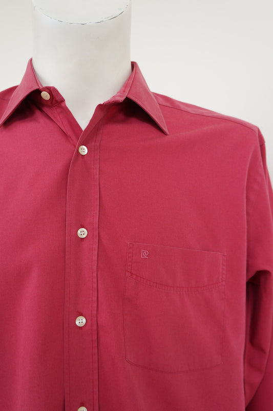 Chemise rouge Pierre Cardin