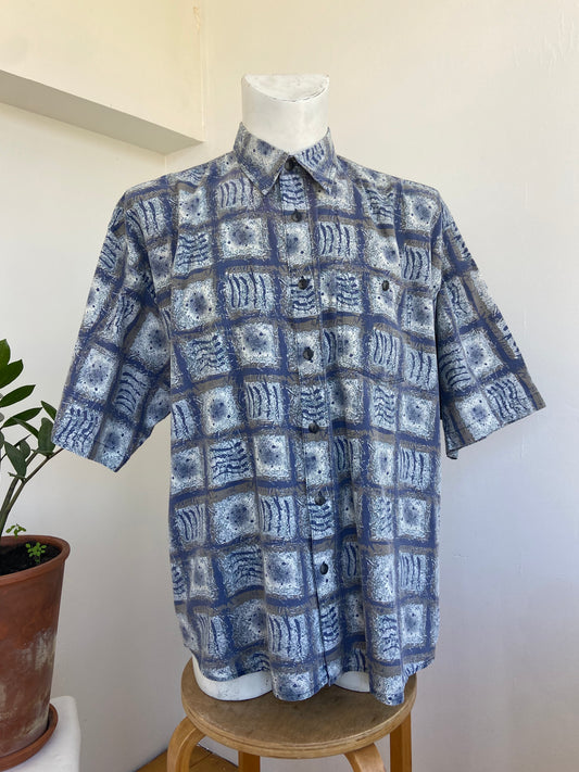 Chemise blue happy life