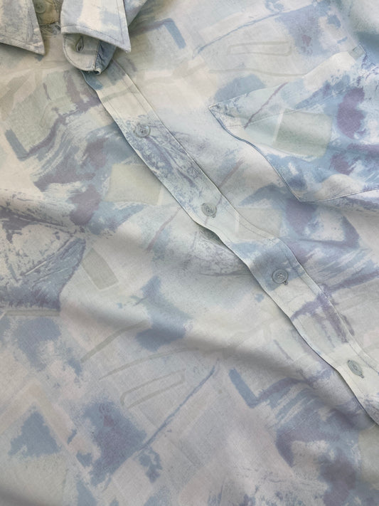 Chemise mint à l’eau