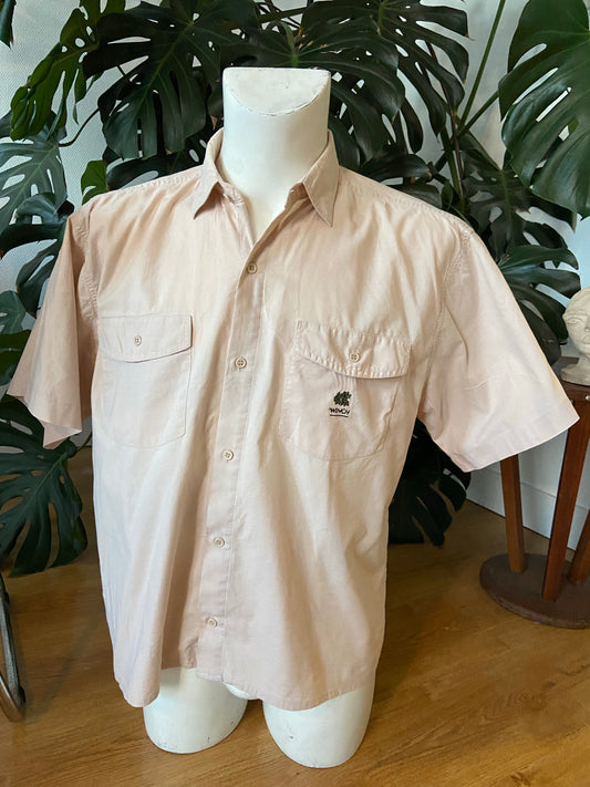 Chemise safari feuille