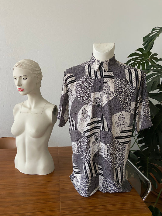 Chemise pointillés
