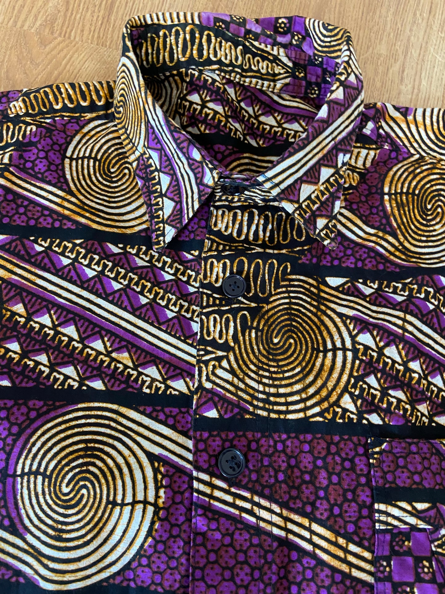 Purple African Shirt