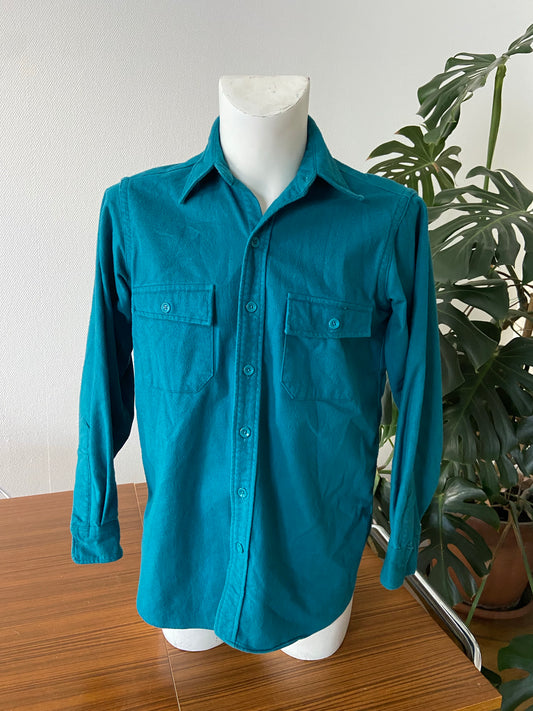 Chemise verte LL Bean