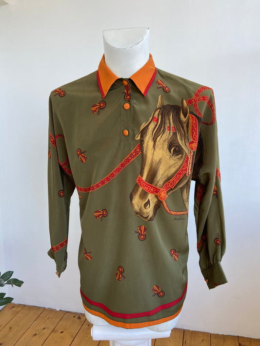 Chemise cheval mario