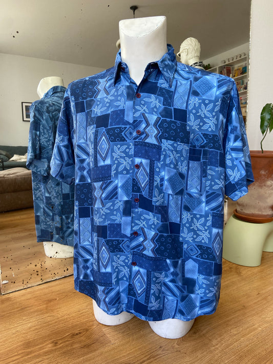 Chemise blue adventure