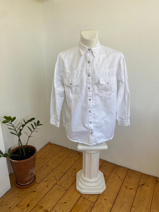 Chemise jean white