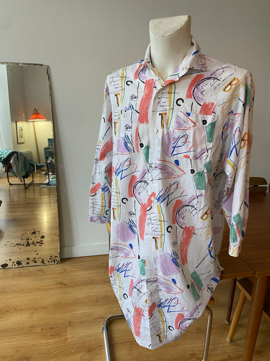 Chemise La vie est une fête