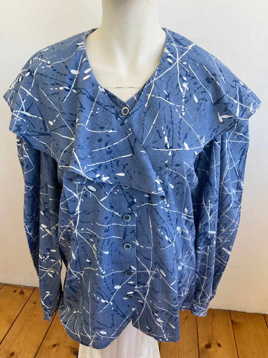 Chemise pierrot peinture