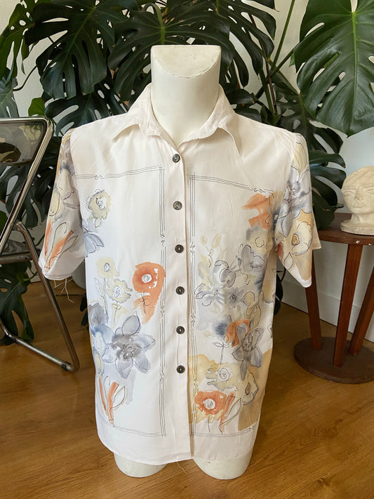 Chemise dessin aquarelle