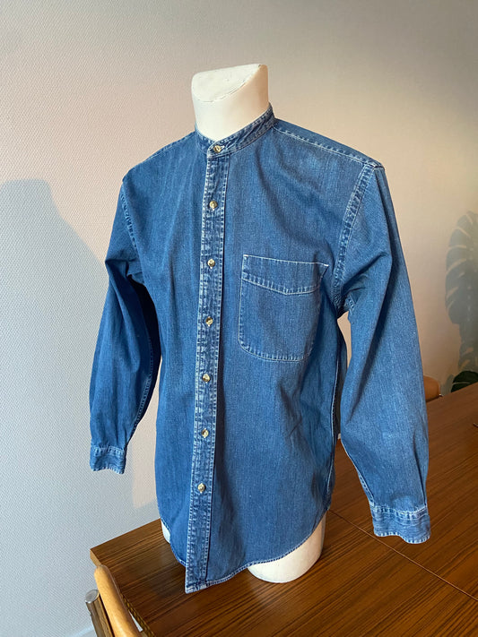 Chemise jean mao