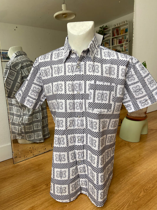 Chemise grille