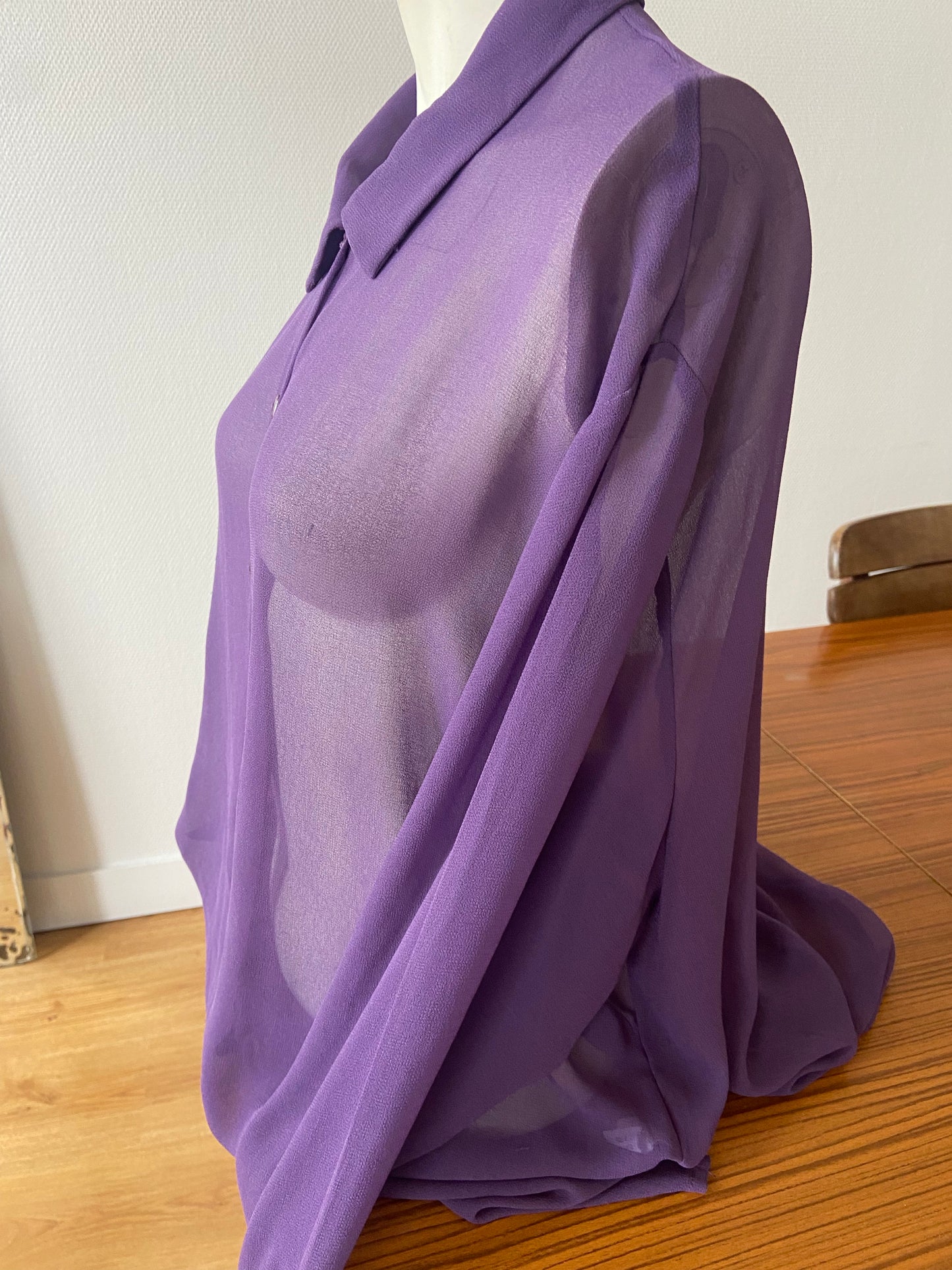 Violet veil shirt