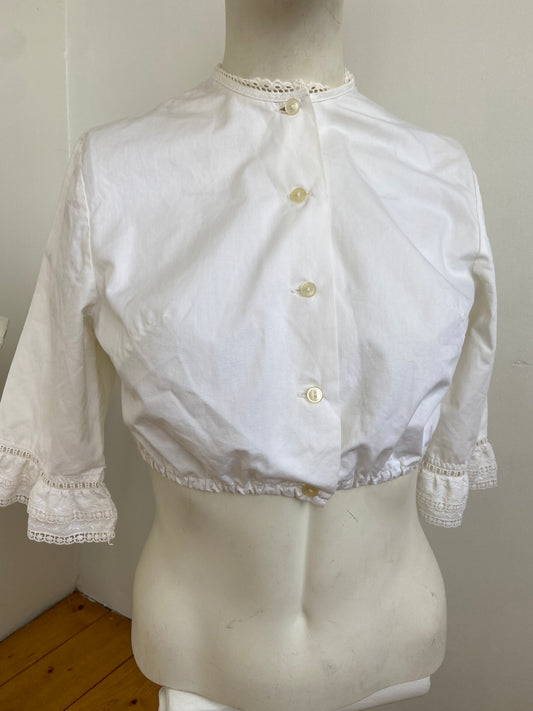 Chemise crop ancienne