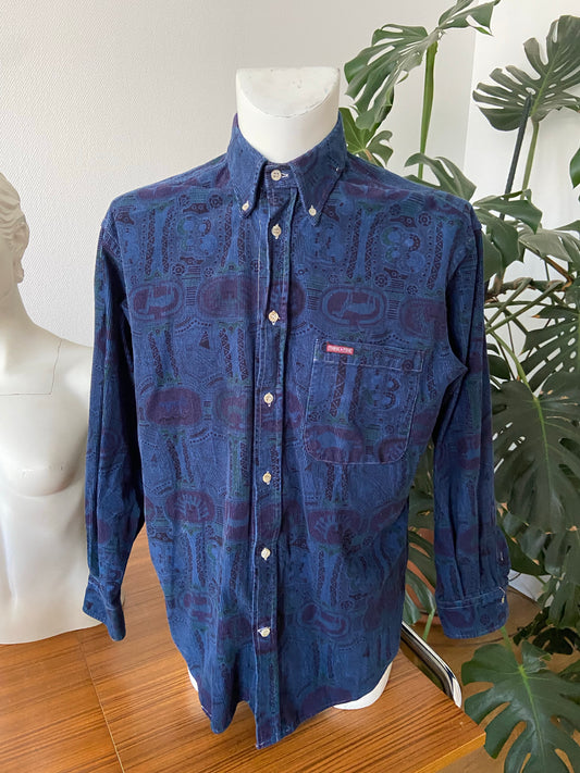 Chemise velours côtelé