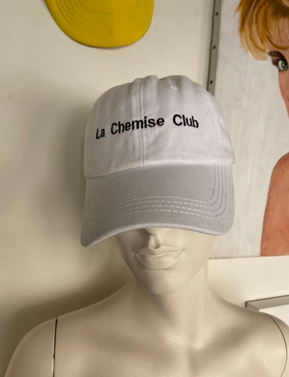 The White Club Shirt Cap